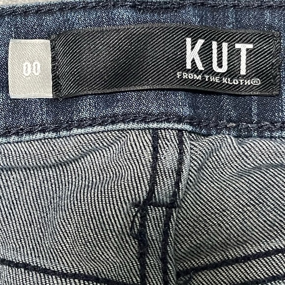 Kut From The Kloth Connie Fab‎ Ab Ankle Skinny Blue Jeans - Size 00 - Picture 9 of 16
